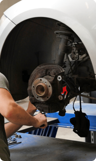 Atelier V8 travaux de pneumatique