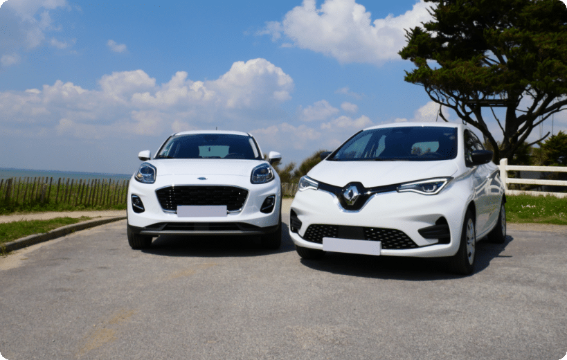 Ford Puma et Renault Zoe en location avec Lonacar