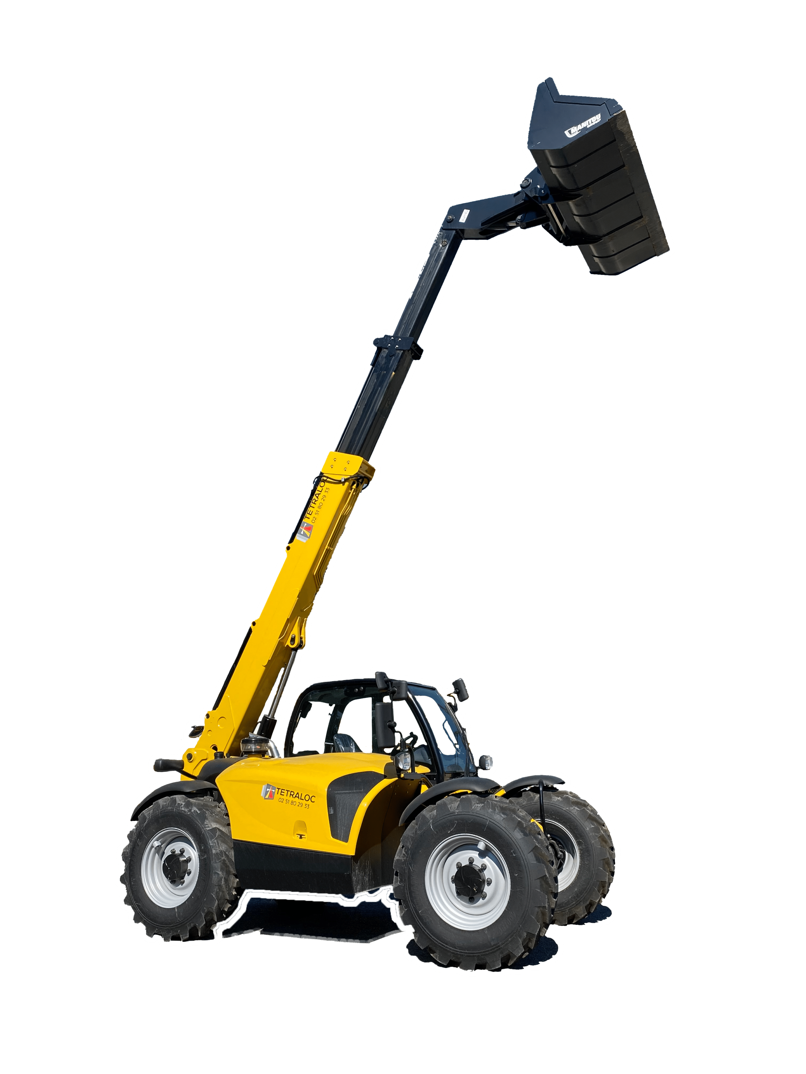 Gamme manutention tetraloc chariot telescopique