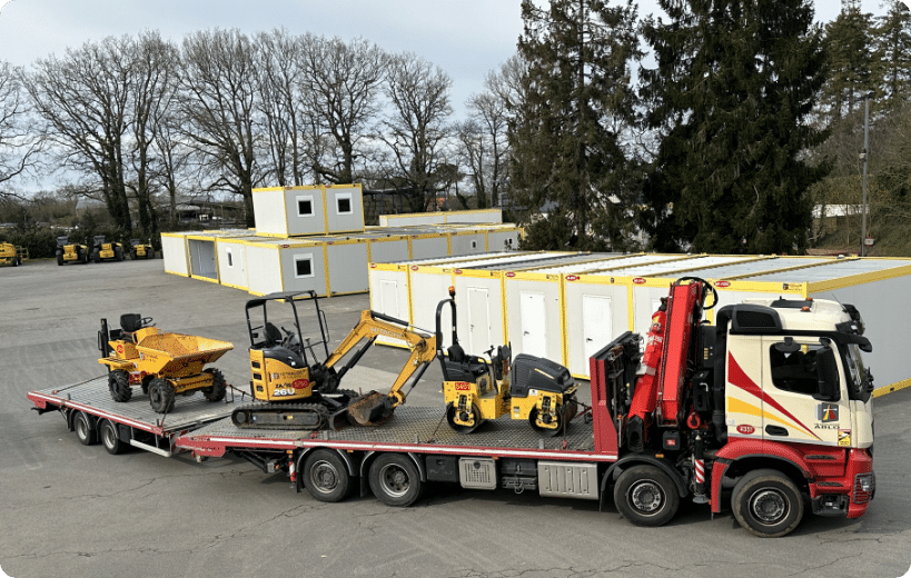 Transports Ablo livre le materiel Tetraloc
