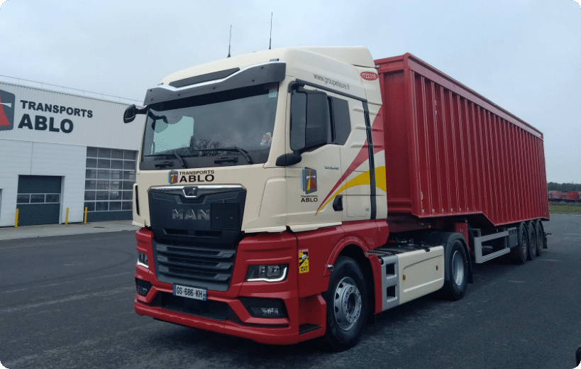 Transports Ablo vrac solide en zone longue