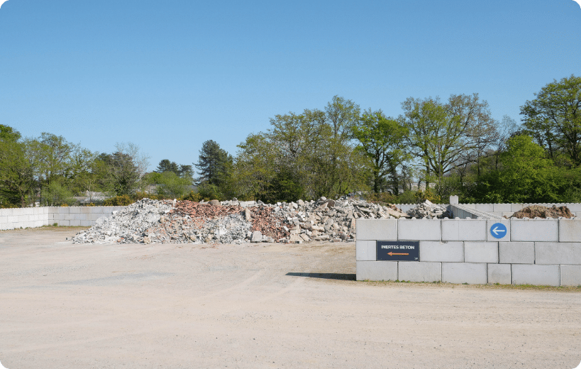 Les Granulats Stéphanois Réception déchets inertes