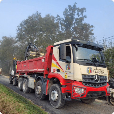 Agence de Bordeaux Transports Rabotin TP 8x4