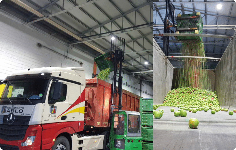 Groupe Laure transport vrac solide agricole benne