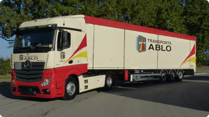 Groupe Laure transport vrac solide fond mouvant