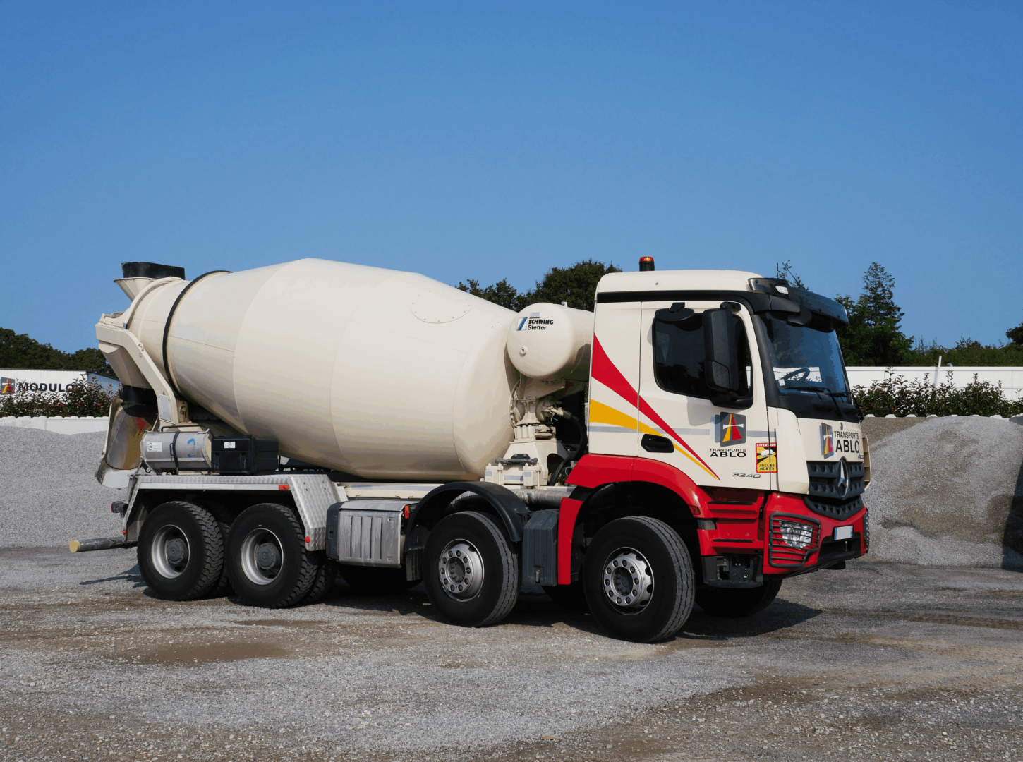 Toupie béton 8X4